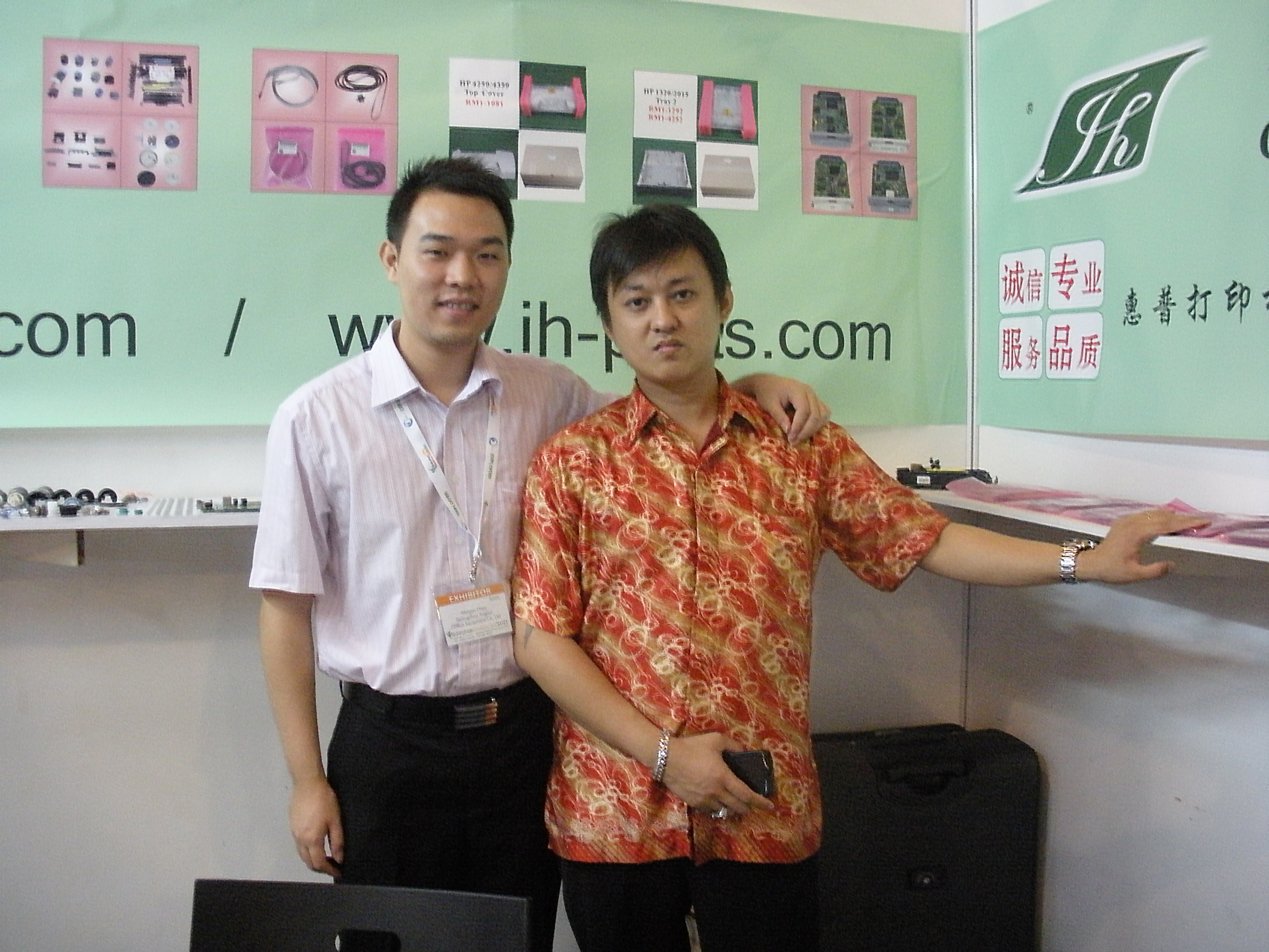 Guangzhou Jinghui Printer Parts RechargExpo South East 2011 in Indonesia
