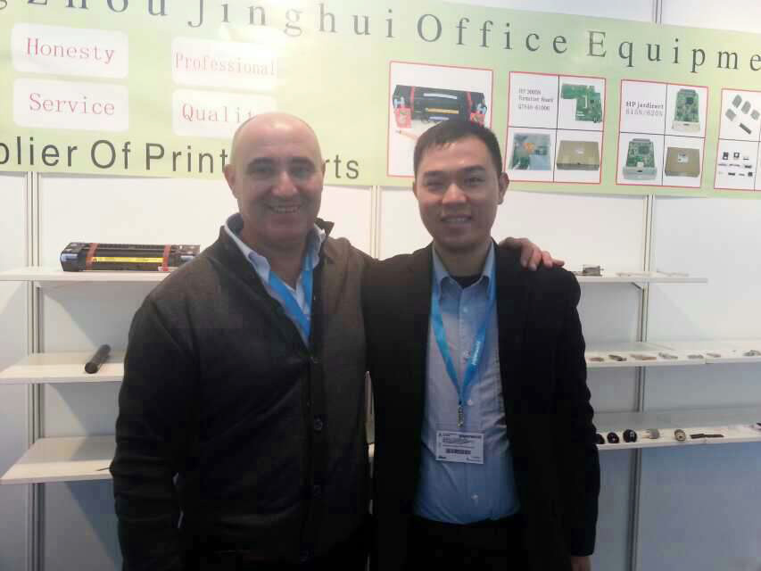 Guangzhou Jinghui Printer Parts in the Paperworld 2014 Frankfurt