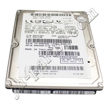 DJ500 800 Hard Disk